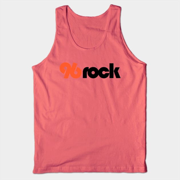 96 Rock WKLS Atlanta FRONT & BACK Tank Top by RetroZest